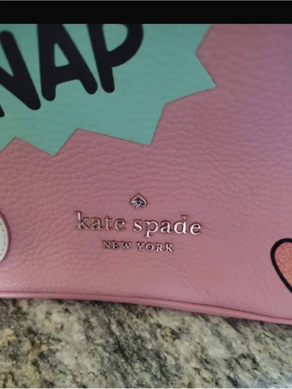kate spade Pink Riverdale Patch Mini Backpack